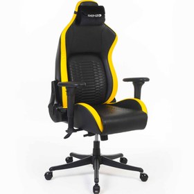 تصویر صندلی گیمینگ Renzo Royal Cyber Yellow Renzo Royal Cyber Yellow Gaming Chair