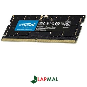 تصویر رم لپ تاپ کروشیال مدل DDR5-5200 SODIMM ظرفیت 32 گیگابایت Crucial 32GB DDR5-5200 SODIMM Laptop Ram