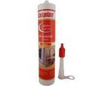 تصویر چسب سیلیکون شفاف کاسپین 