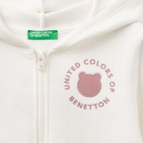 تصویر سویشرت دخترانه برند بنتتون United Colors of Benetton اصل 223A39M2G502E 