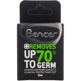 تصویر نخ دندان ذغالی بنسر ۵۰ متر 