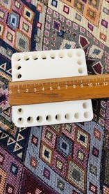 تصویر کفی پلکسی،هایمپک مربع ودایره - کفی هایمپک ایرانی / سایز15 / طرح دایره 