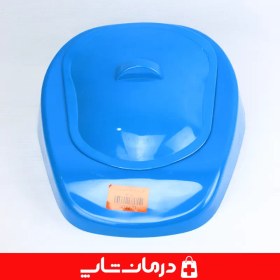 تصویر لگن زیر بیمار درب دار پلاستیکی بایو سیف bio safe 