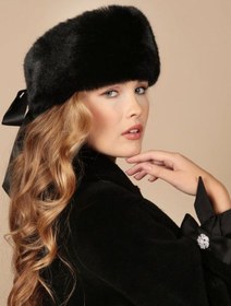 تصویر هدبند خز روبانی 