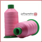 تصویر نخ دوخت پلی دوراک ترکیه صورتی کد 17686 سایز 6 