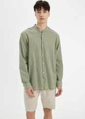 تصویر پیراهن مردانه دفاکتو آستین استاندارد راسته | Defacto C7584AX24SM 