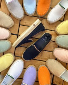 تصویر کالج کنفی زنانه والریا - مشکی / ۳۷ ا College shoes College shoes