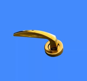 تصویر دستگیره درب ضد سرقت داخلی طلایی 