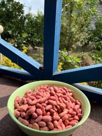 تصویر بادام زمینی بادام محلی شیرین تازه برشته