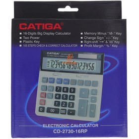 تصویر ماشین حساب CD-2730-14RP کاتیگا Catiga CD-2730-14RP Calculator