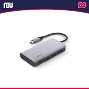 تصویر مبدل چندپورت 4 در 1 USB-C Hub بلکین مدل AVC006bt 