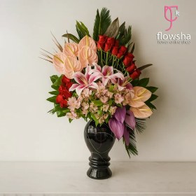 تصویر جام گل مشکی نوفه 