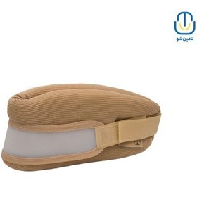 تصویر گردنبند طبی اسفنجی نیمه سخت کوتاه سماطب سایز لارج کد ۱۰۲۱ Sama-teb rigid splint cervical collar size L code 1021