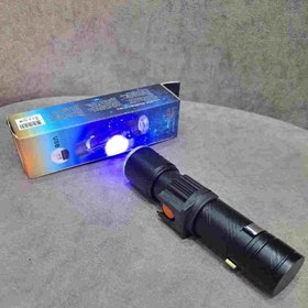 تصویر چراغ قوه یو وی(UV)قدرتمند LED 