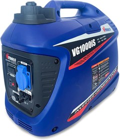 تصویر موتور برق اینورتر قابل حمل سایلنت بنزینی VTOOLS VG1000IS ا VTOOLS 1,000 Watts Peak & 900 Watts Rated Silent Petrol Or Gasoline Powered Portable Inverter Generator(50 Hertz), VG1000IS, Blue VTOOLS 1,000 Watts Peak & 900 Watts Rated Silent Petrol Or Gasoline Powered Portable Inverter Generator(50 Hertz), VG1000IS, Blue