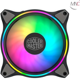 تصویر فن کیس کولر مستر MASTERFAN MF120 HALO ARGB Cooler Master MASTERFAN MF120 HALO