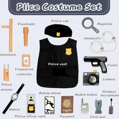 تصویر تجهیزات پلیس Police play set