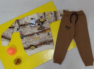 تصویر ست پوشاک بچگانه مدل ملوان زبل جنس پنبه 