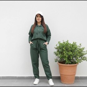 تصویر کت باکسی و شلوار مام code :5086 