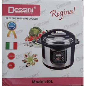 تصویر زودپز دیجیتالی 10 لیتر 1350 وات دسینی مدل 10-L Dessini 10-L Electric Pressure Cooker 10L 1350W