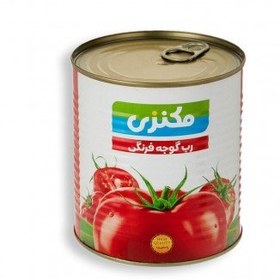 تصویر رب گوجه 800 گرم قوطی کلیددار مکنزی 