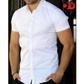 تصویر آفر فقط 149 ت! سایز M پیراهن آستین کوتاه سفید مدل Ljhdgh254 - XXL Short Sleeve White Shirt LJHDGH254