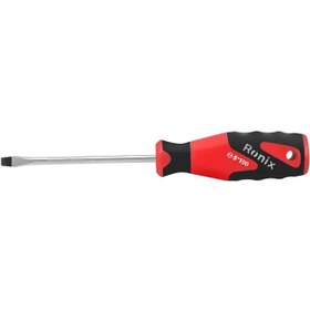 تصویر پیچگوشتی 5×100 رونیکس کد RH_2755 Two-sided screwdriver, TPR handle, code RH_2755, Ronix model