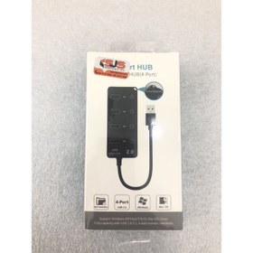 تصویر هاب 4 پورت USB اونتن مدل OTN-5302 Onten OTN-5302 USB2.0 Hub