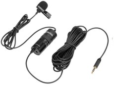 تصویر میکروفون با سیم بویا BOYA BY-M1 Pro Universal Lavalier Microphone 