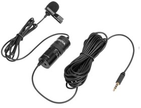 تصویر میکروفون با سیم بویا BOYA BY-M1 Pro Universal Lavalier Microphone 