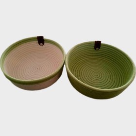 تصویر سبد نان و سبزی لالیپاپ مدل C2 مجموعه دو عددی 