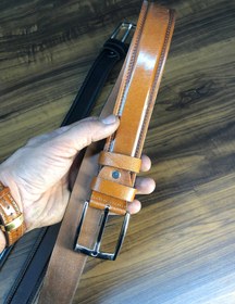 تصویر کمربند تکلا گاوی Leather belt