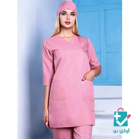 تصویر اسکراب پزشکی و جراحی زنانه مدل 305 طب پوش 