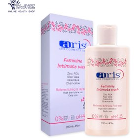 تصویر ژل بهداشتی بانوان آریس aris دارای PH 8 aris Feminine Intimate Wash With PH 8