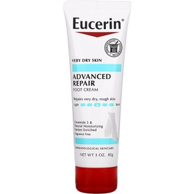 تصویر کرم پا مدل ترمیم کننده اوسرین 85گرم Eucerin restorative foot cream 85g