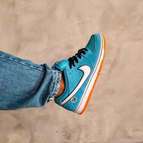 تصویر نایک اس بی دانک بدون ساق کلاب ۵۸ آبی Nike sb dunk low club 58 blue 