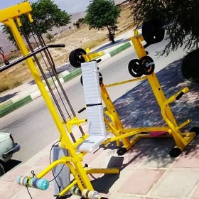 تصویر دستگاه بدنسازی ۵۰ کاره پروفیل ۶۰در۶۰ فول آپشن 
