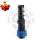 تصویر رابط ۱۶ به تیپ 16mm Pipe to Drip Tape Connector (Lock Type