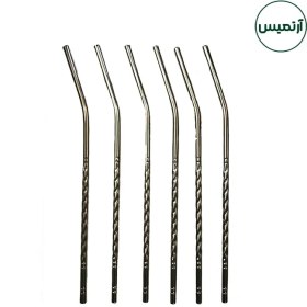 تصویر نی شربت استیل 