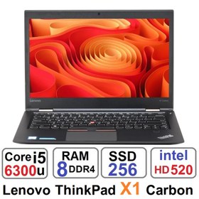 تصویر لپ تاپ استوک لنوو Lenovo x1 Carbon/i5gen6/ram8/ssd256/14 Lenovo x1 Carbon