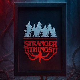 تصویر تابلو سه‌بعدی سریال Stranger Things 