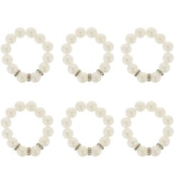 تصویر حلقه دستمال سفره مدل 007 بسته 6 عددی 