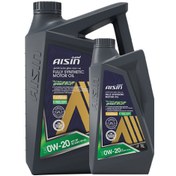 تصویر روغن موتور GreenTECH+ 0W-20 SP آیسین (AISIN) مدل تمام سنتتیک - حجم 5 لیتر 