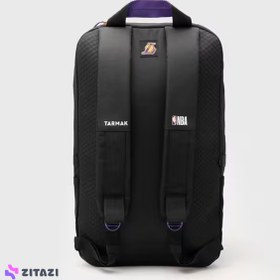 تصویر کوله پشتی بسکتبال تارمک / تیم گلدن سریر - 25 لیتری - دکتلون Tarmak NBA Golden Srare Basketball Backpack - 25 L - Yellow 