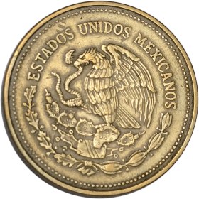 تصویر سکه مکزیک 1000 پزو مکزیک 1989 