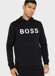 تصویر هودی لوگو برند boss Logo Hoodie