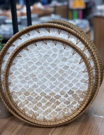 تصویر سینی صدفی کد ۱۲ 