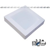 تصویر پنل مربع روکار 24 وات زانیس 24 watt Zanis face square panel