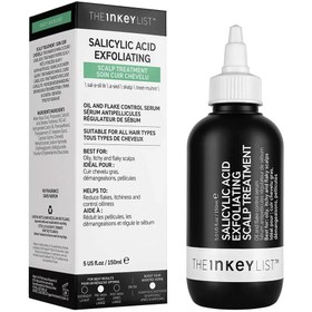 تصویر اسکراب لایه بردار حاوی سالیسیلیک اسید کف سر اینکی لیست The Inkey List Salicylic Acid Exfoliating Scalp Treatment 150ml 