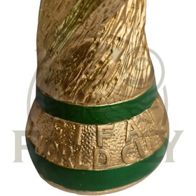 تصویر مجسمه کاپ جام جهانی ابعاد بزرگ و اصلی با کیفیت عالی 